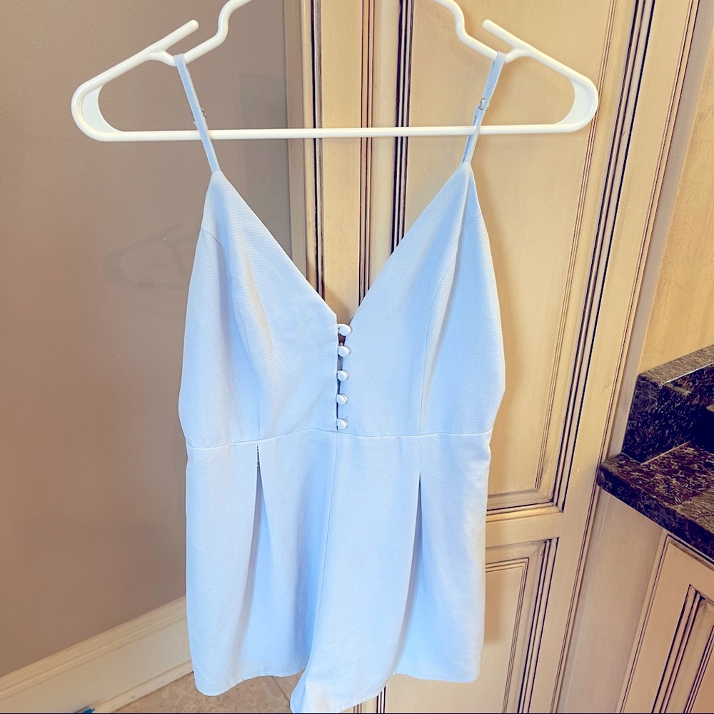 Blue Blush Romper size small!!!